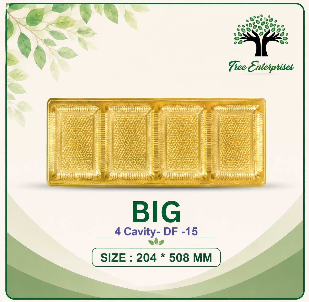BIG 4 CAVITY DF 15 SIZE 204*508MM